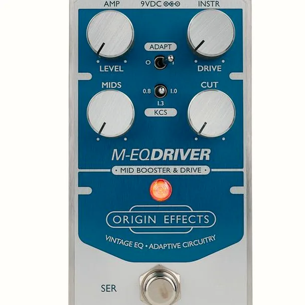 Origin Effects M-EQ Driver Mid Boost/Overdr. Test: Oslagbar dynamik i sin prisklass?