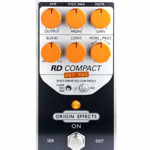 Origin Effects RevivalDrive Compact Hot Rod Test & Demo: Fullständig analys av frekvenserna