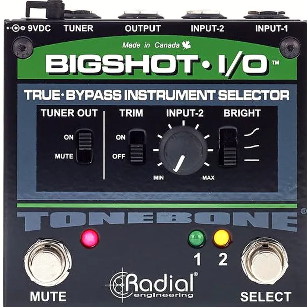 Radial Engineering Bigshot I/O Recension: Ett måste för varje seriös gitarrist?