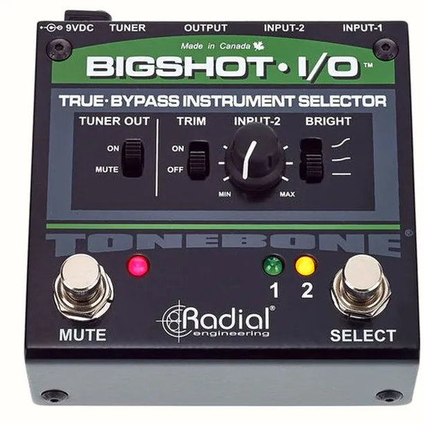 Radial Engineering Bigshot I/O Recension: Ett måste för varje seriös gitarrist?