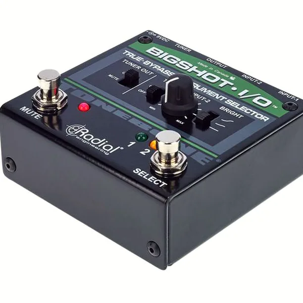 Radial Engineering Bigshot I/O Recension: Ett måste för varje seriös gitarrist?