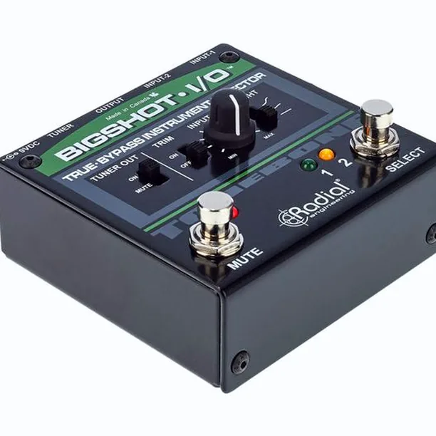 Radial Engineering Bigshot I/O Recension: Ett måste för varje seriös gitarrist?