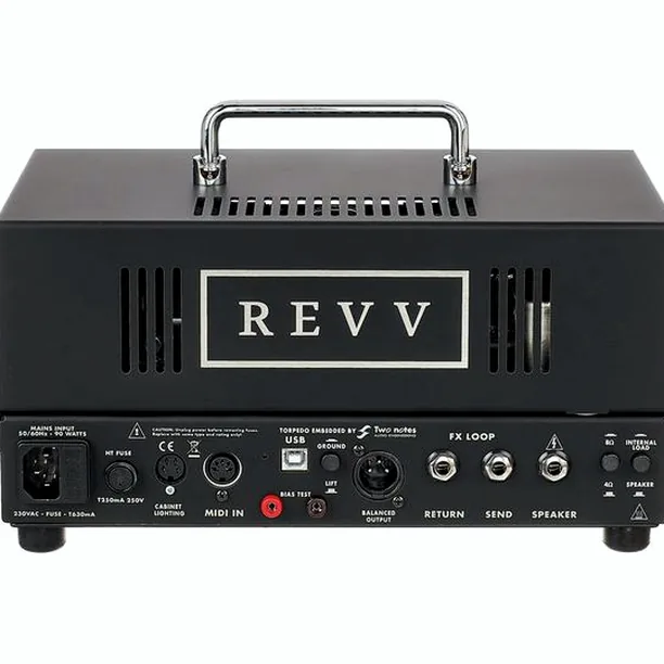 Revv D20 Amp Head BK Recension: Bästa toppen för ditt pedalbord?