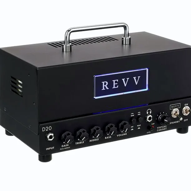 Revv D20 Amp Head BK Recension: Bästa toppen för ditt pedalbord?