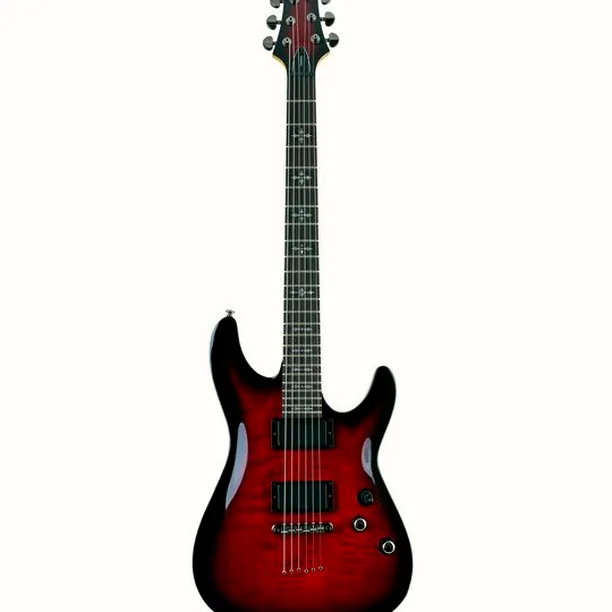 Schecter Demon-6 Crimson Red Burst – Elgitarr Recension