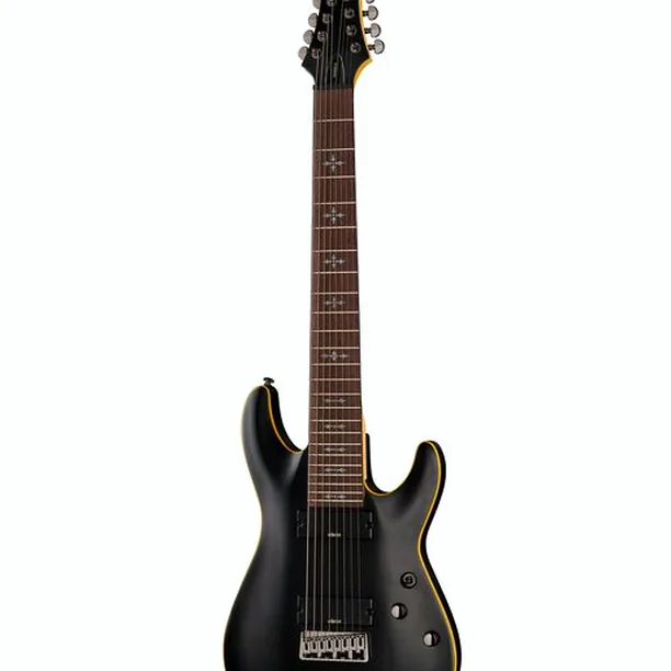 Schecter Demon-8 Aged Black Satin – Elgitarr Recension