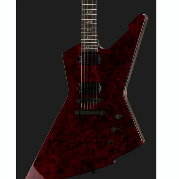 Schecter E-1 Apocalypse Red Reign – Elgitarr Recension