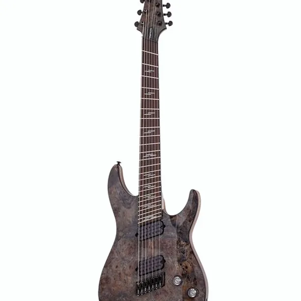 Schecter Omen Elite-7 MS Charcoal – Elgitarr Recension