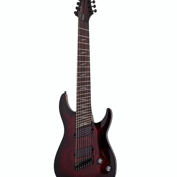 Schecter Omen Elite-8 MS Black Cherry – Elgitarr Recension