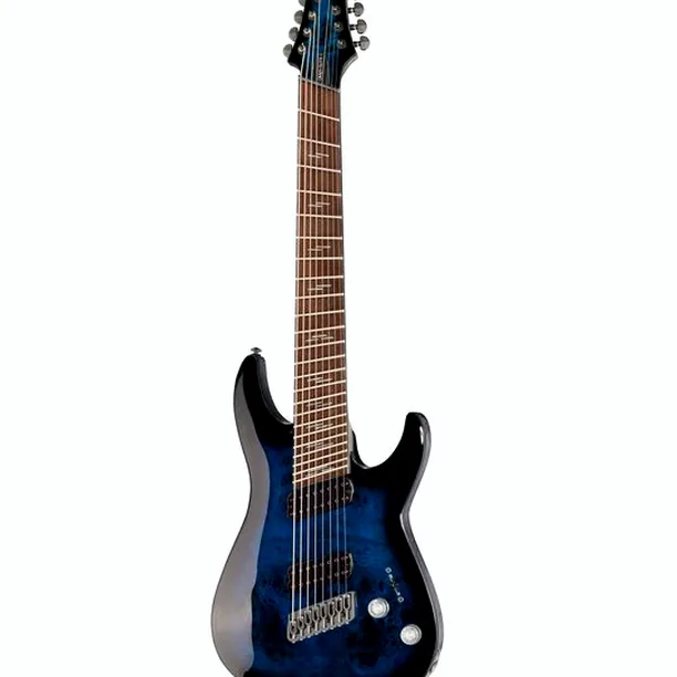 Schecter Omen Elite-8 MS Blue Burst – Elgitarr Recension