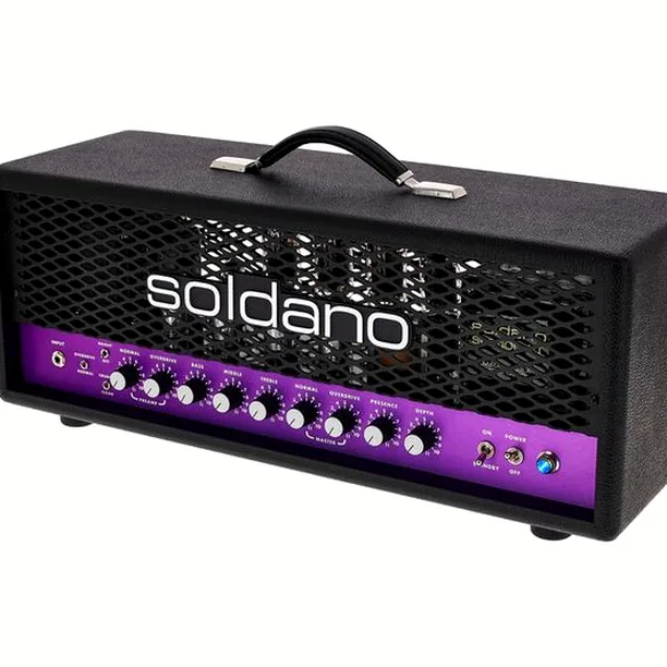 Soldano SLO 100 LTD Purple Panel Head Recension: Kungen av förstärkartoppar?