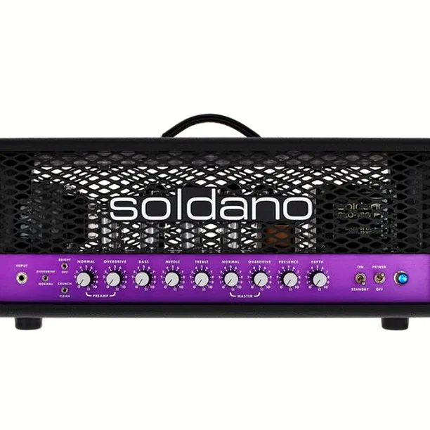 Soldano SLO 100 LTD Purple Panel Head Recension: Kungen av förstärkartoppar?