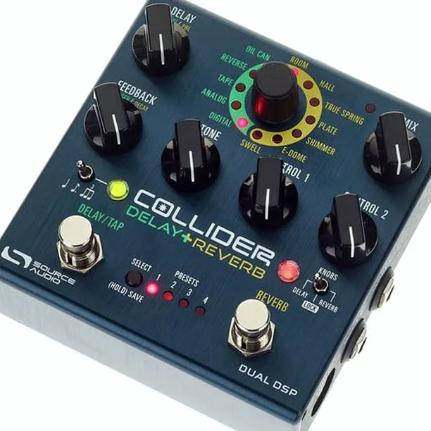 Source Audio SA 263 Collider Delay+ Reverb Recension: Är detta pedalen som förändrar ditt sound?
