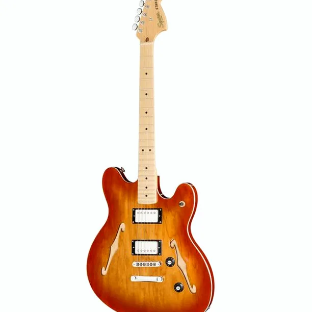 Squier Affinity Starcaster DLX SSB – Elgitarr Recension