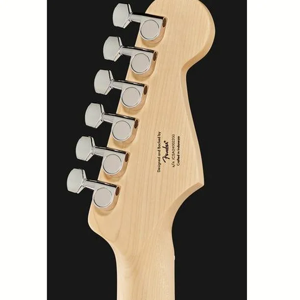 Squier Sonic Strat MN LH Black – Elgitarr Recension