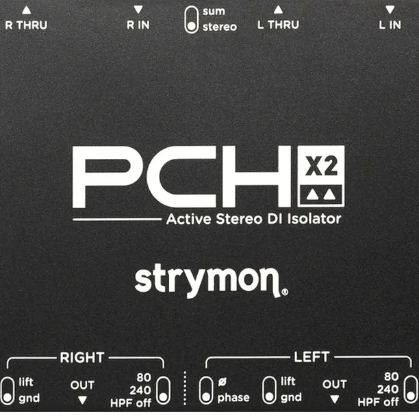 Strymon PCH X2 Stereo Active DI-Box Recension: För komplicerad eller perfekt kontroll?