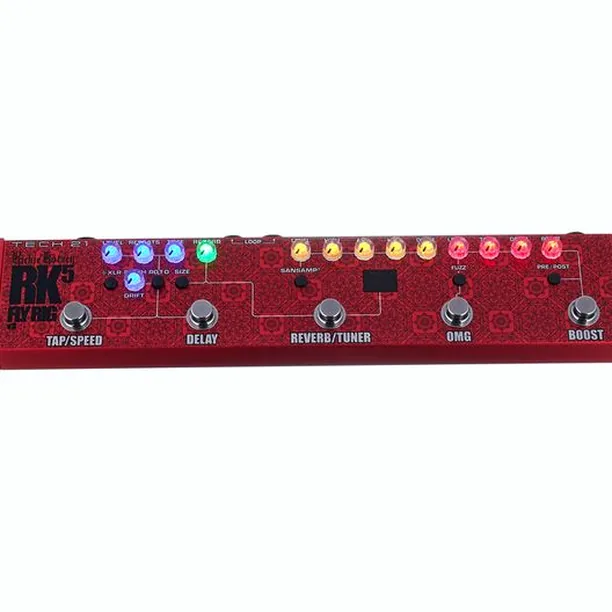 Tech 21 RK5 v3 Richie Kotzen Fly Rig Test & Demo: Fullständig analys av frekvenserna