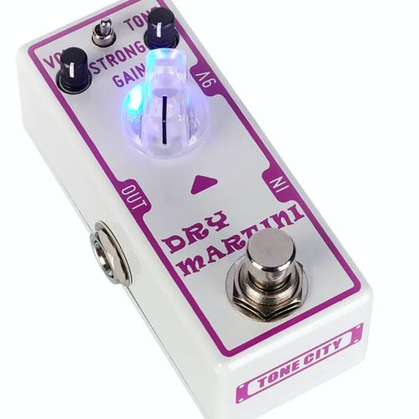Tone City Dry Martini – Overdrive Test & Demo: Fullständig analys av frekvenserna