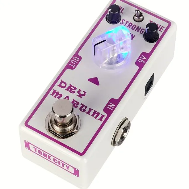 Tone City Dry Martini – Overdrive Test & Demo: Fullständig analys av frekvenserna