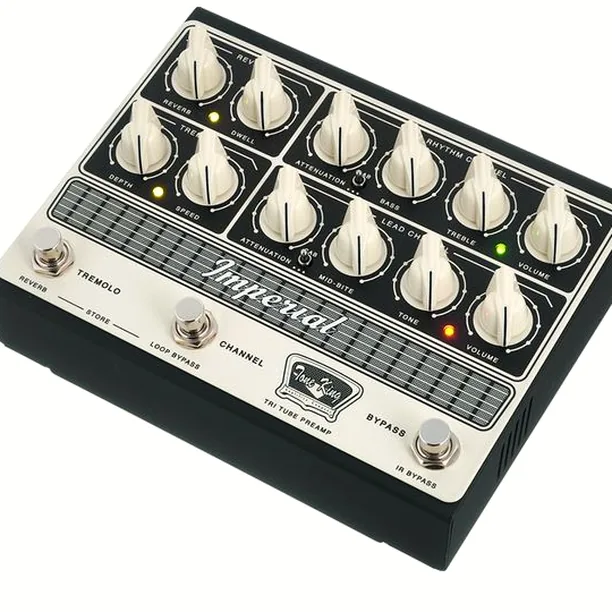 Tone King Imperial Tri-Tube Preamp Recension: Den nakna sanningen om denna pedal