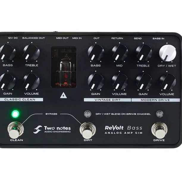 Two Notes ReVolt Bass Preamp Recension: Från rent till brutalt – klarar den allt?