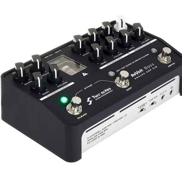 Two Notes ReVolt Bass Preamp Recension: Från rent till brutalt – klarar den allt?