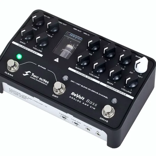 Two Notes ReVolt Bass Preamp Recension: Från rent till brutalt – klarar den allt?