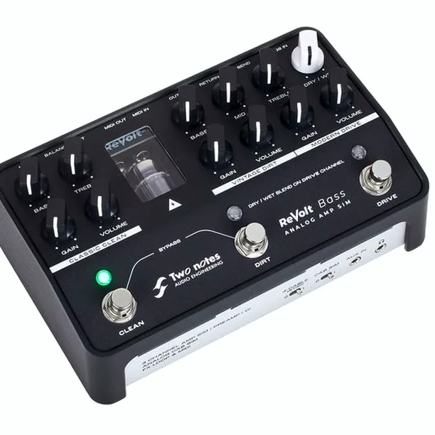 Two Notes ReVolt Bass Preamp Recension: Från rent till brutalt – klarar den allt?