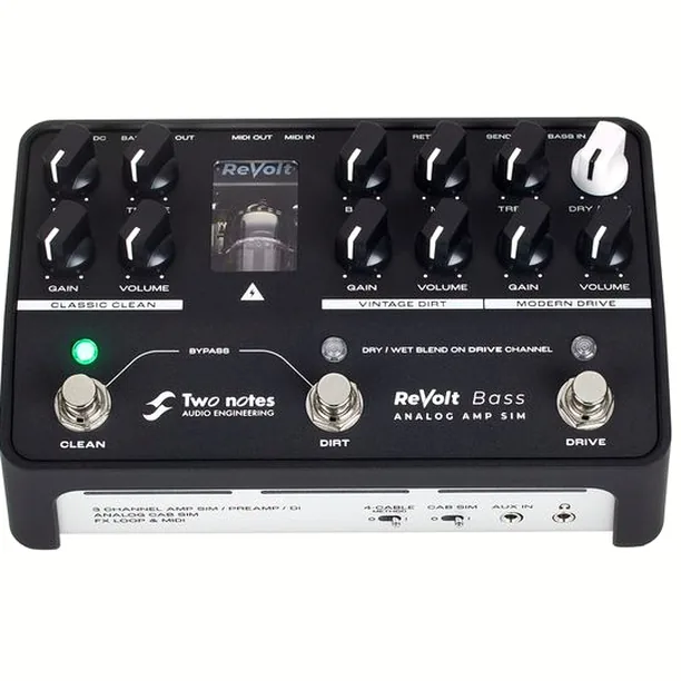 Two Notes ReVolt Bass Preamp Recension: Från rent till brutalt – klarar den allt?