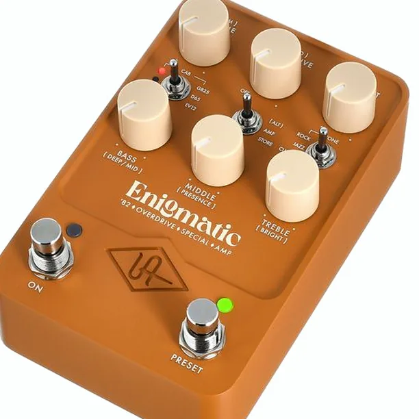 Universal Audio UAFX Enigmatic ’82 Overdrive Recension: Äkta bypass och magiska riff – vi testar