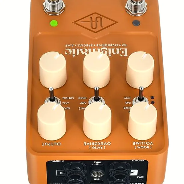 Universal Audio UAFX Enigmatic ’82 Overdrive Recension: Äkta bypass och magiska riff – vi testar