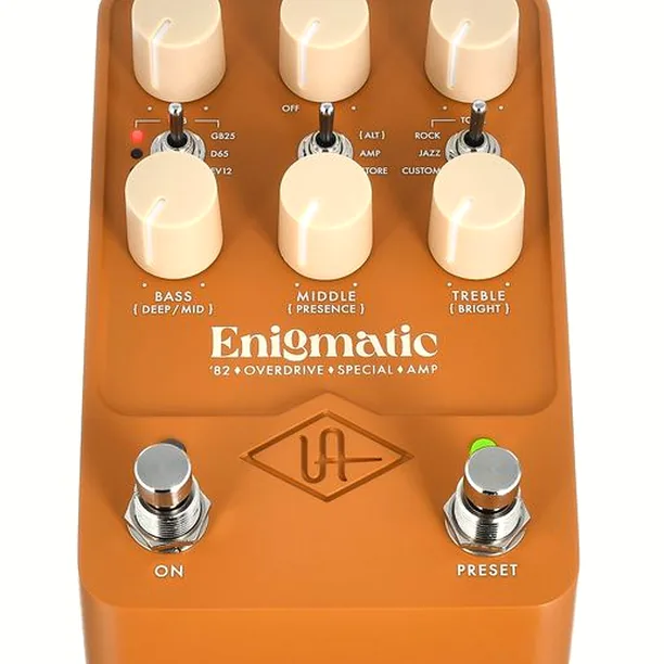 Universal Audio UAFX Enigmatic ’82 Overdrive Recension: Äkta bypass och magiska riff – vi testar