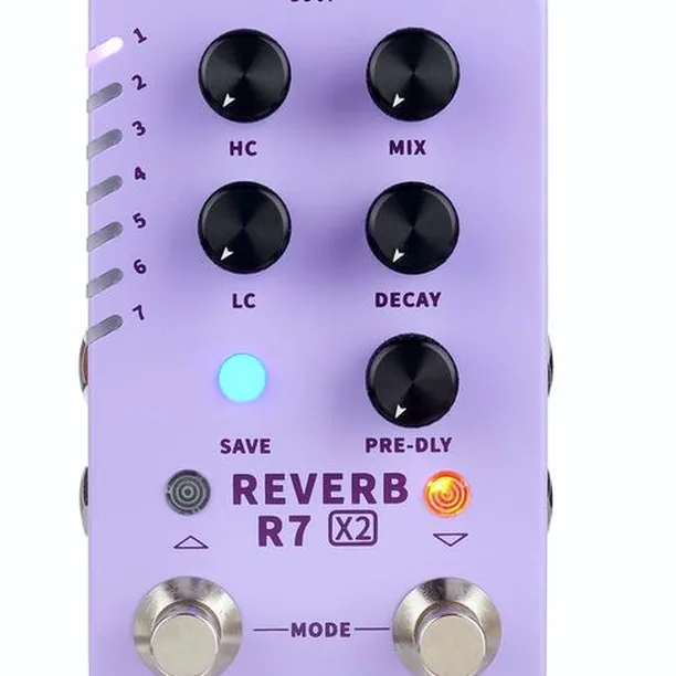 Utförlig Mooer R7 X2 Reverb Recension: Specifikationer, funktioner och demo