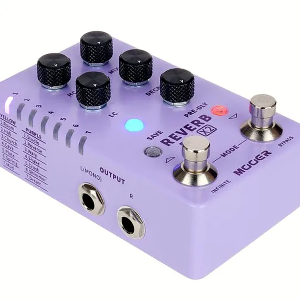 Utförlig Mooer R7 X2 Reverb Recension: Specifikationer, funktioner och demo