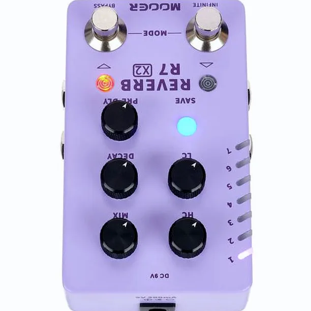 Utförlig Mooer R7 X2 Reverb Recension: Specifikationer, funktioner och demo