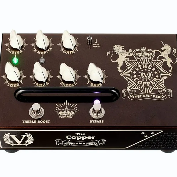 Victory Amplifiers V4 The Copper Preamp Test: Maxad effekt för en rimlig peng