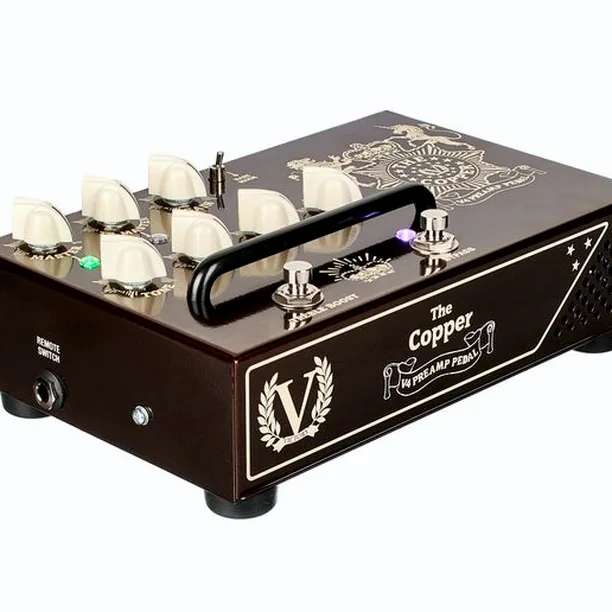 Victory Amplifiers V4 The Copper Preamp Test: Maxad effekt för en rimlig peng