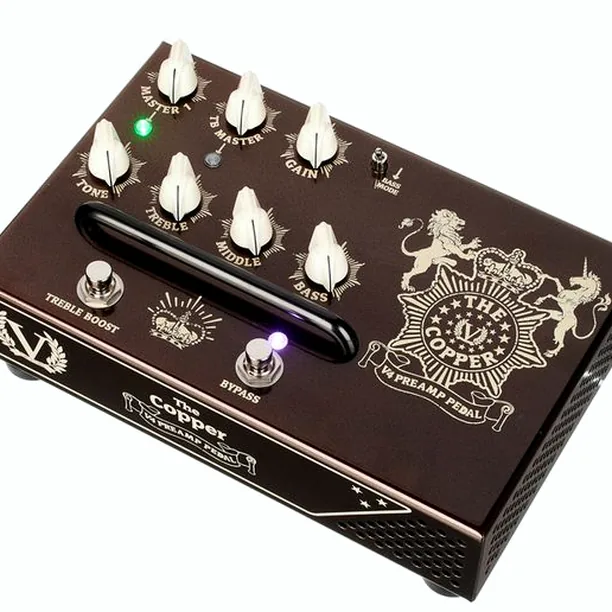 Victory Amplifiers V4 The Copper Preamp Test: Maxad effekt för en rimlig peng