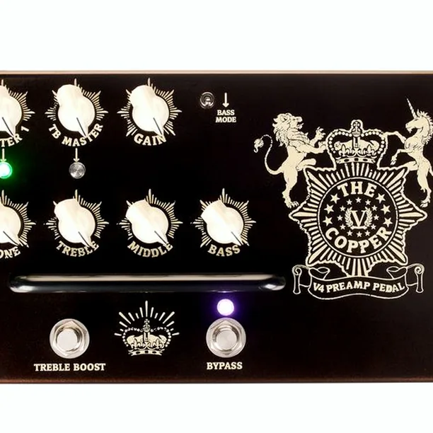 Victory Amplifiers V4 The Copper Preamp Test: Maxad effekt för en rimlig peng