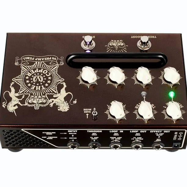 Victory Amplifiers V4 The Copper Preamp Test: Maxad effekt för en rimlig peng