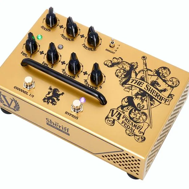 Victory Amplifiers V4 The Sheriff Preamp Recension: Vårt slutgiltiga omdöme och ljudtest